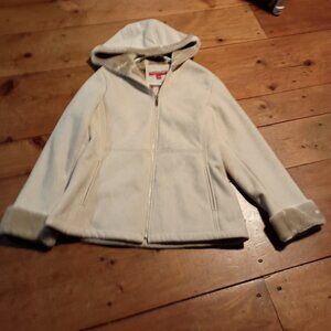 Gloria Vanderbilt faux suede jacket